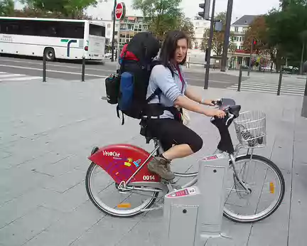 001 Départ de Mulhouse en VéloCité…
