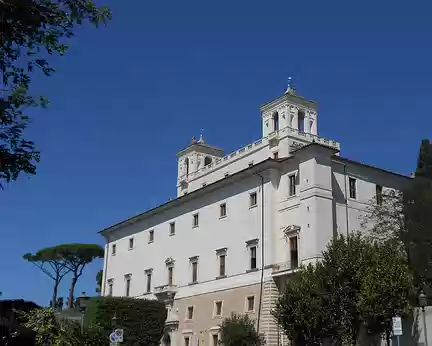 PXL108 La Villa Médicis héberge depuis 1803 l'Académie de France à Rome.