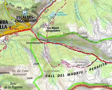 PXL062 Dimanche 12 juillet : Après le repas chaude remontée du Val Madriu : + 1200 m
