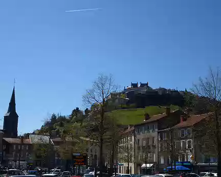 PXL000 J0 - Saint-Flour, ville basse et ville haute, capitale historique de la Haute-Auvergne.