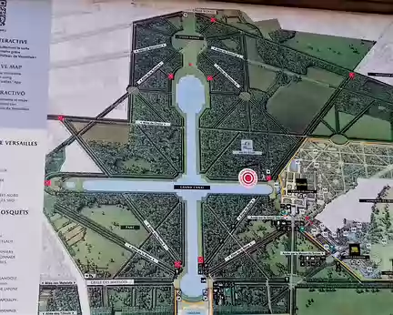 045 Plan du parc de Versailles