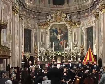 Basilique San Vittore. Concert d'adieux Et pour finir en beauté, un concert dans la basilique San Vittore à Intra !