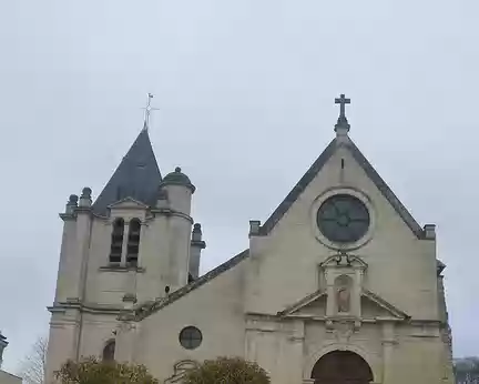 P1160508 Eglise Saint-Acceul, façade datant du XIXè s...