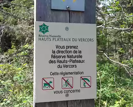 093 La réserve naturelle des Hauts Plateaux du Vercors a été créée en 1985