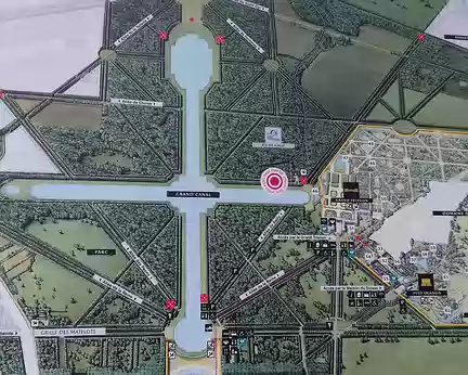 009 Le plan du parc de Versailles