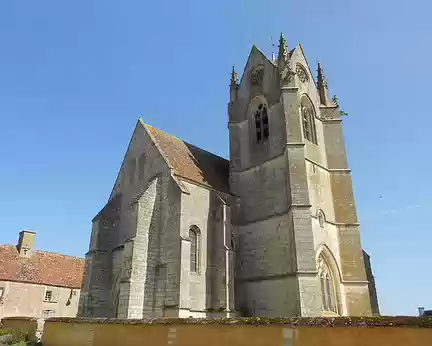 PXL091 Eglise collégiale de l'ancien prieuré bénédictin, XIIIè et XVè siècles