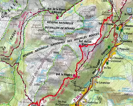 01 Samedi : du col des Montets au refuge de Bellachat, +1873 -1106 et 19.53km