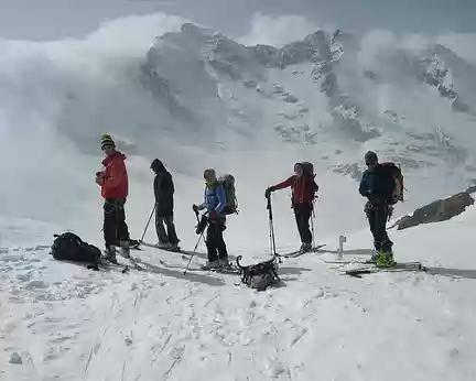 009 Au Col de Bassac Déré, glacier de Glairetta, Grande et Petite Sassière