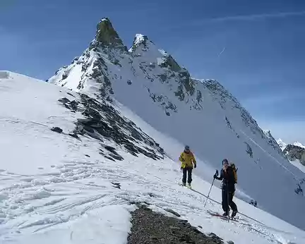 102 Arrivée au Col de la Grande Rousse, sommet sud