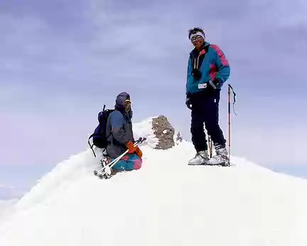 086 Elbruz, le 1er mai 2004, Jean Jacques et Victor, le bonheur au sommet
