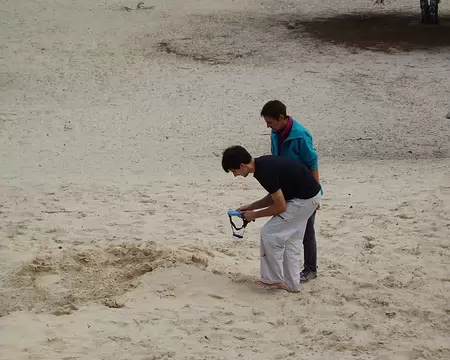 19 Sous l'oeil vigilant de Marie-Françoise.