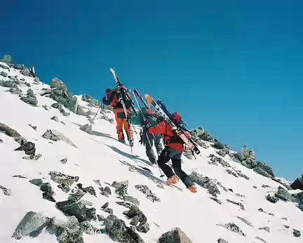 133 Khalega, Alexei, Georges et Philippe près du sommet N°1