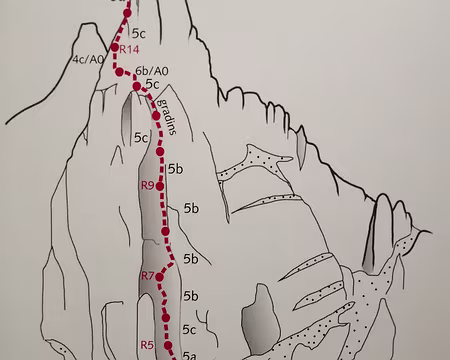 056.jpg Schéma de Philippe Batoux in “Mont Blanc - Les plus belles coures”. Edition Glénat, 2012.