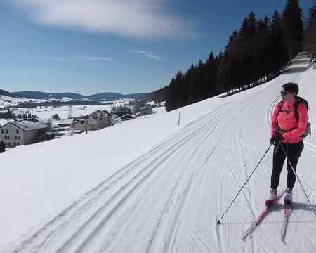 PXL003 Descendus du Risoux à Bois d'Amont, vue vers les Rousses