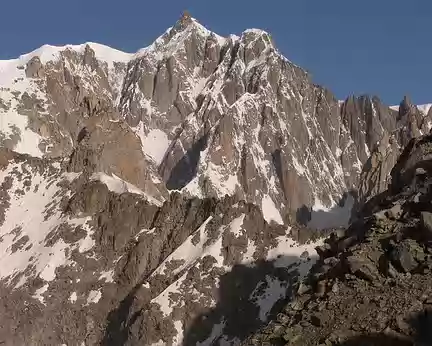 012 Le Mont Maudit et la plus belle arête des Alpes la Kuffner