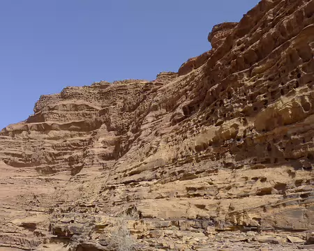 016 Dalles raides à franchir au mieux à la limite grès rouges – grès blancs