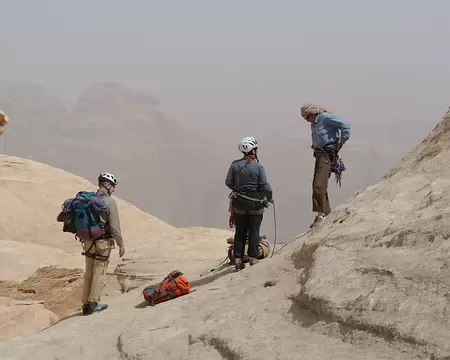 006 5e descente du Jebel-Rum et toujours incapable de me débrouiller d’un tel labyrinthe