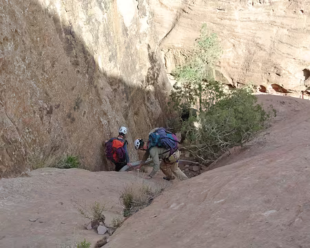 022 Vers le premier des 3 rappels qui amènent au grand siq