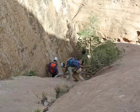 022 Vers le premier des 3 rappels qui amènent au grand siq