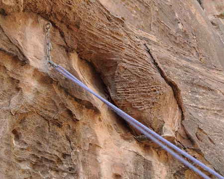 029 Deux scellements en place