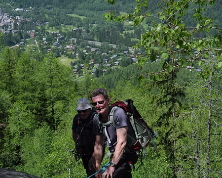 008 Au second plan Les Praz de Chamonix