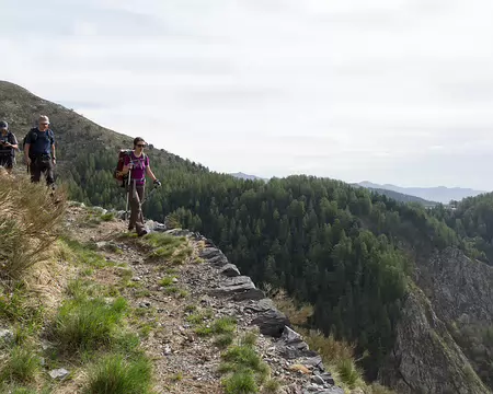 FM9A6929 Sentiero degli Alpini. On aperçoit le refuge Allavena