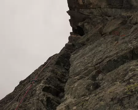 009 Descente en rappel depuis R3. A 11h au refuge Giacoletti