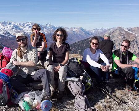 FM9A0484 Casse-croûte au sommet de l’Ombilic, avec vue sur 360°