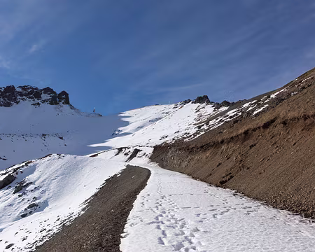FM9A0677 C’est finalement une sorte d’autoroute que nous trouvons pour monter au Colletto Verde