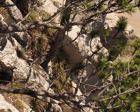 033 La sortie du dièdre en 6a/6b