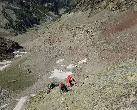 028 Dans une jolie dalle peu raide du Pilier Oscar