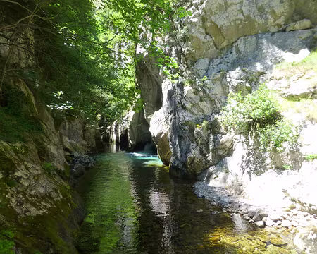 P1170928 Enfin la rivière = fin de la descente !