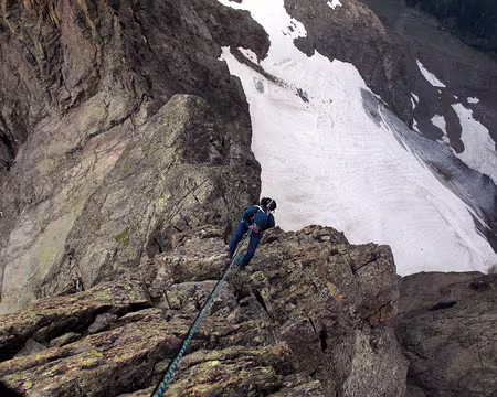 028 Vers la brèche Persévérance-Chamois
