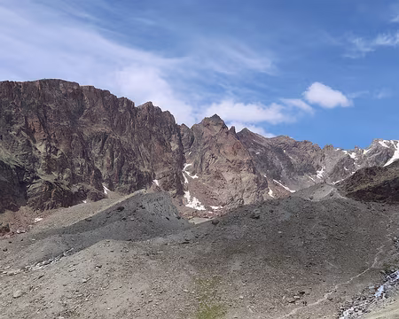 003 Au-dessus du torrent glaciaire le Fletschhorn