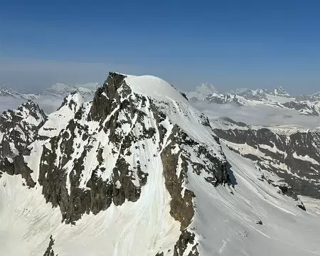 018 Parcourir une arête mixte à la descente toujours défi