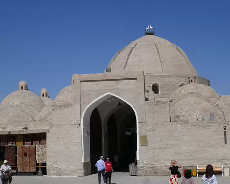 Bazar Taki-Zargaron à Bukhara.