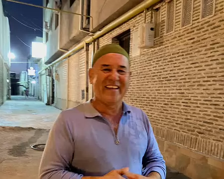 Le patron de notre hôtel à Bukhara (YD)
