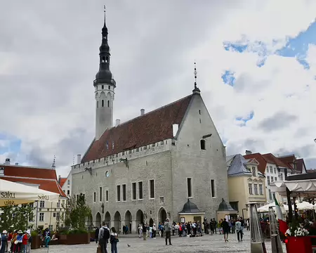 L'Hôtel de Ville de Tallinn.