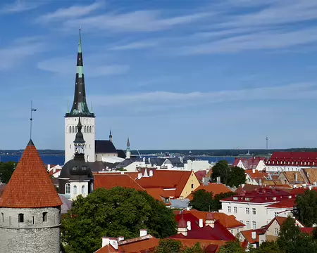 Panorama de Tallinn...