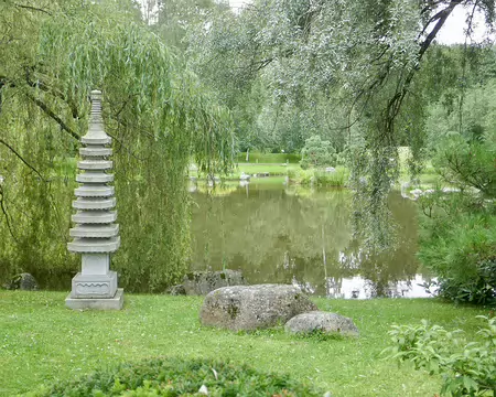 Le jardin japonais du parc de Kadriorg.