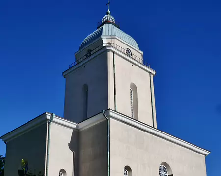 L'église de Suomenlinna où on étudie...
