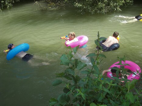 2009-07 Rando baignade détail de la sortie