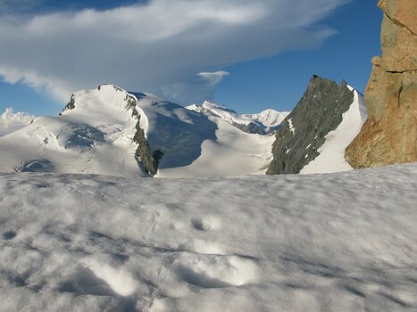 2010-07 Allalinhorn Jean Francois M, détail sortie