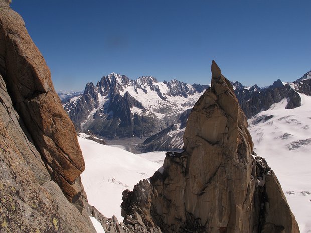 2012-07 Mont Blanc Jean-François M, détail sortie