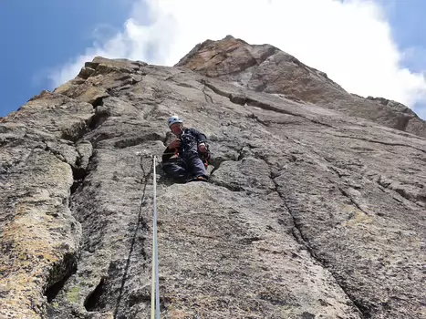 2013-06 Monts Rouges de Triolet Jean-François M, détail sortie
