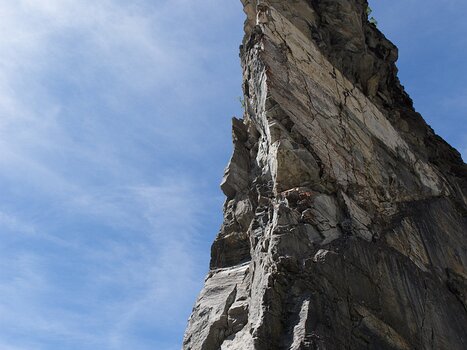 2014-08 Chaîne des Fiz Philippe C, détail sortie