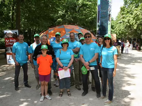 2015-06 Fête de la montagne Emmanuelle S, détail sortie