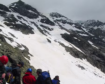 0012 Ecole de neige au col des Thurges (proche du refuge de la Vallette)