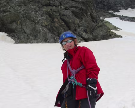 0013 Marie-Line, tête de cordée