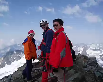 07 Au sommet du Piz Gluschaint (3594 m).